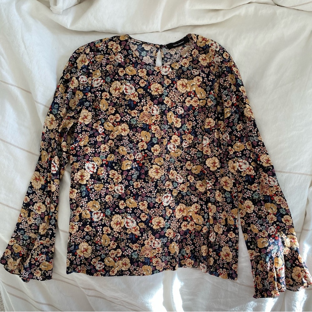 Isabel Marant long sleeve blouse floral print